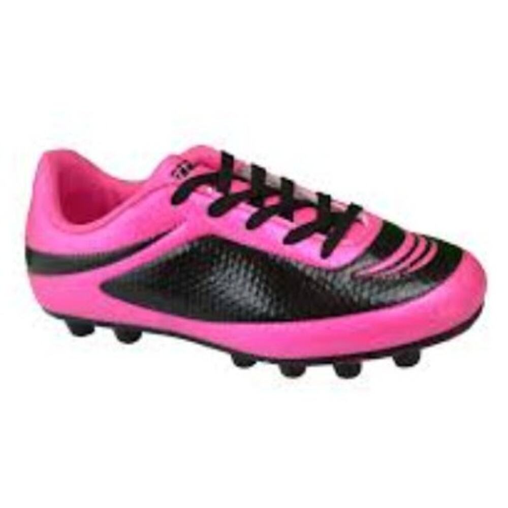 NEW Vizari Infinity FG soccer cleats pink and black Girls Youth SIZE 8.5 child